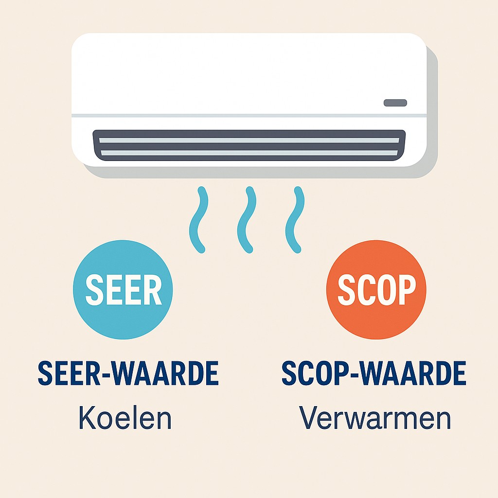 uitleg airco seer scop